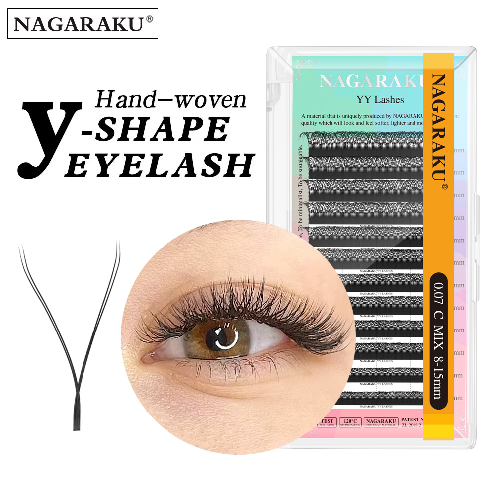 Eyelash Extension Yy - Ręcznie tkane przedłużanie rzęs NAGARAKU YY