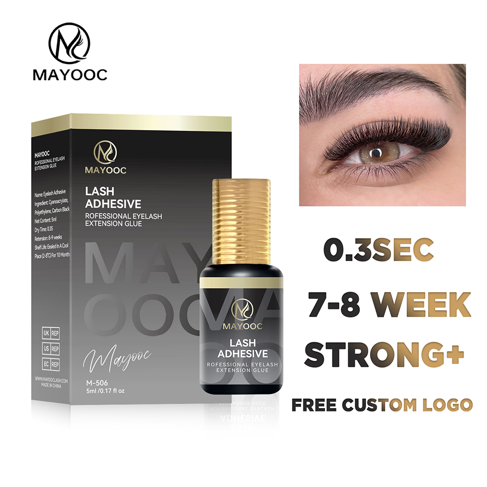 Eyelash Extension Logo - MAYOOC 0.3 Sec Klej do przedłużania
