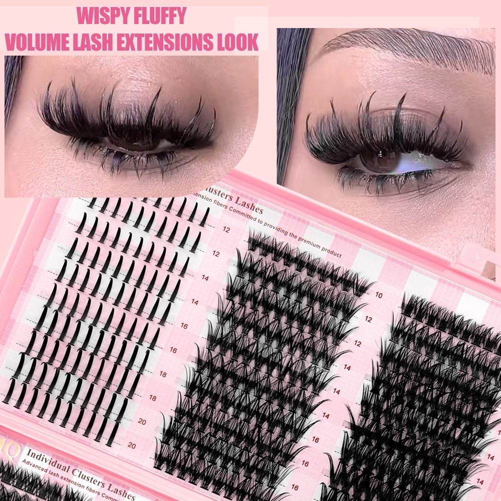 Eyelash Extension Natural Look - Sztuczne rzęsy o długości 9-16 mm,