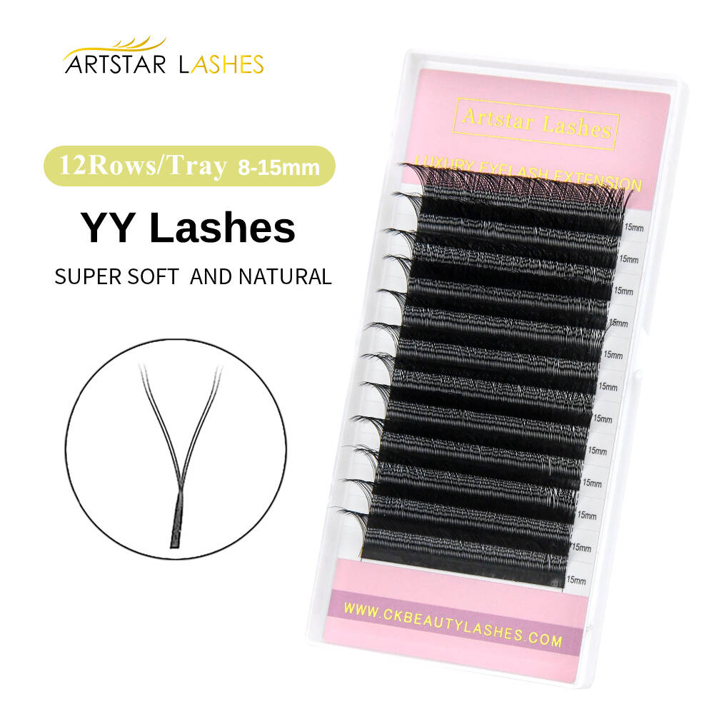 Eyelash Extension Yy - ARTSTAR YY Shape Eyelash Extension Ręcznie