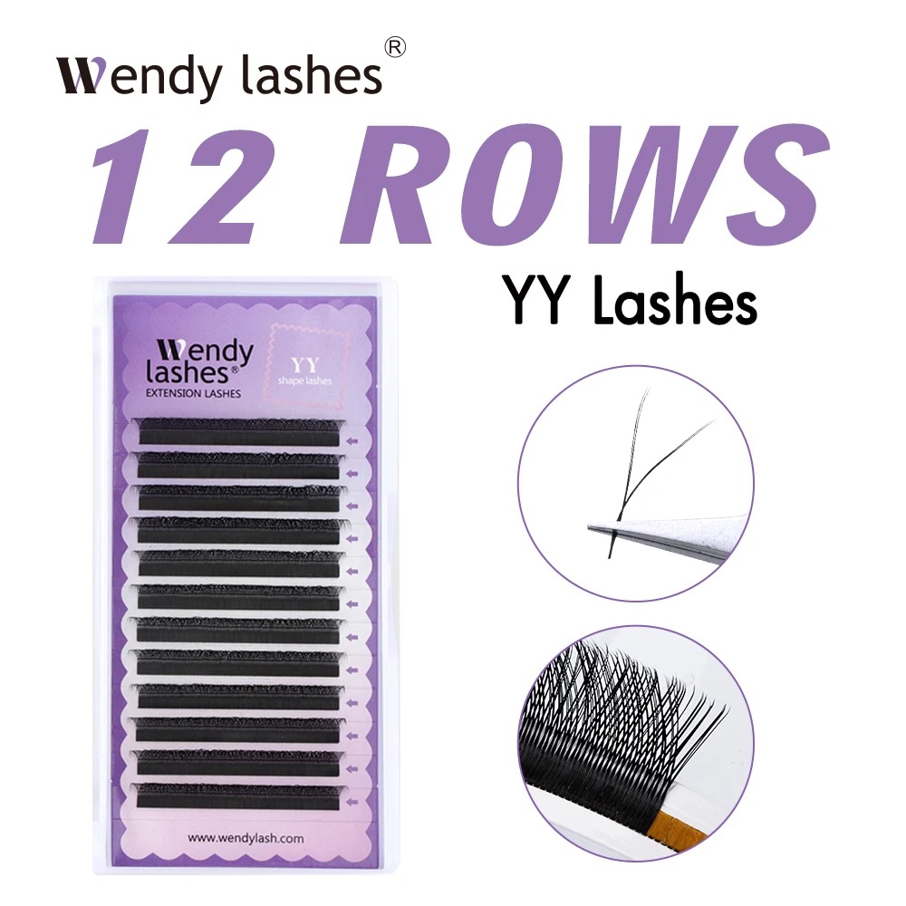 Eyelash Extension Yy - WENDY 2D YY Shape C/D Curl