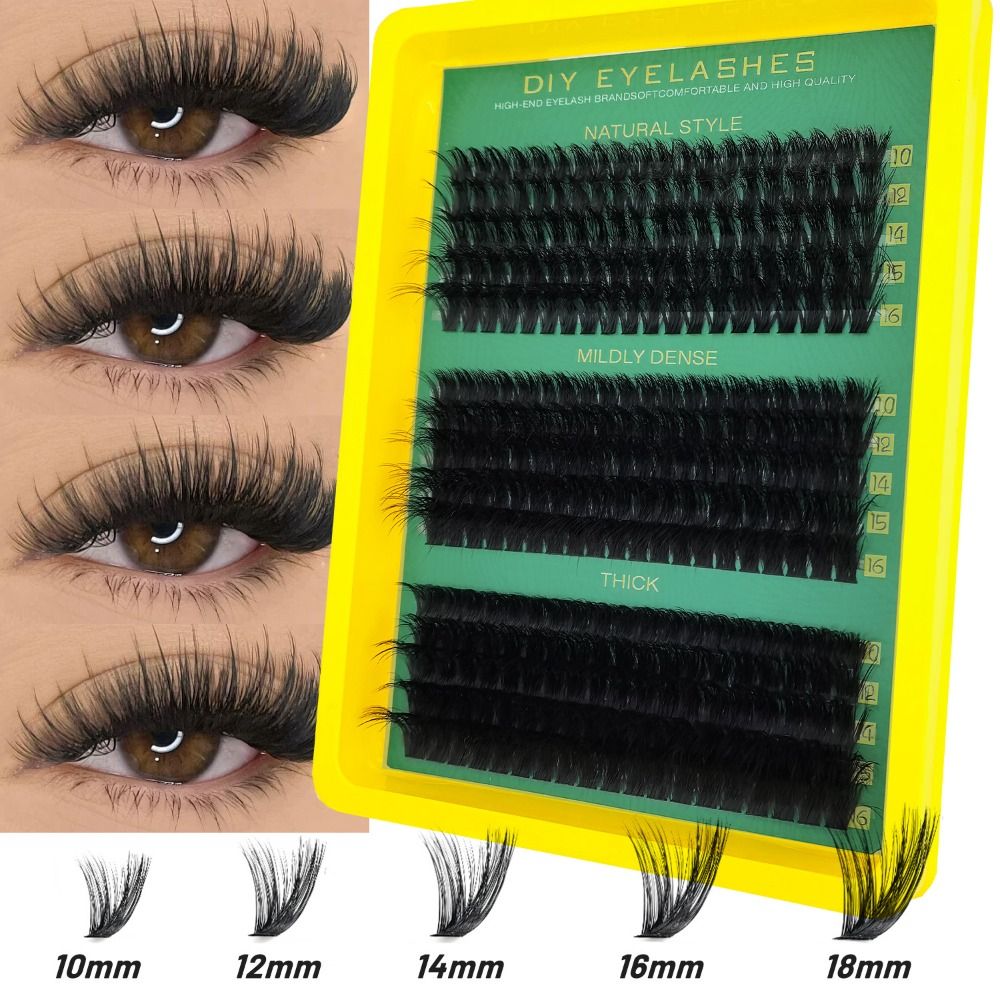 Eyelash Extension Natural Look - Naturalne rzęsy na klej, efekt naturalny,
