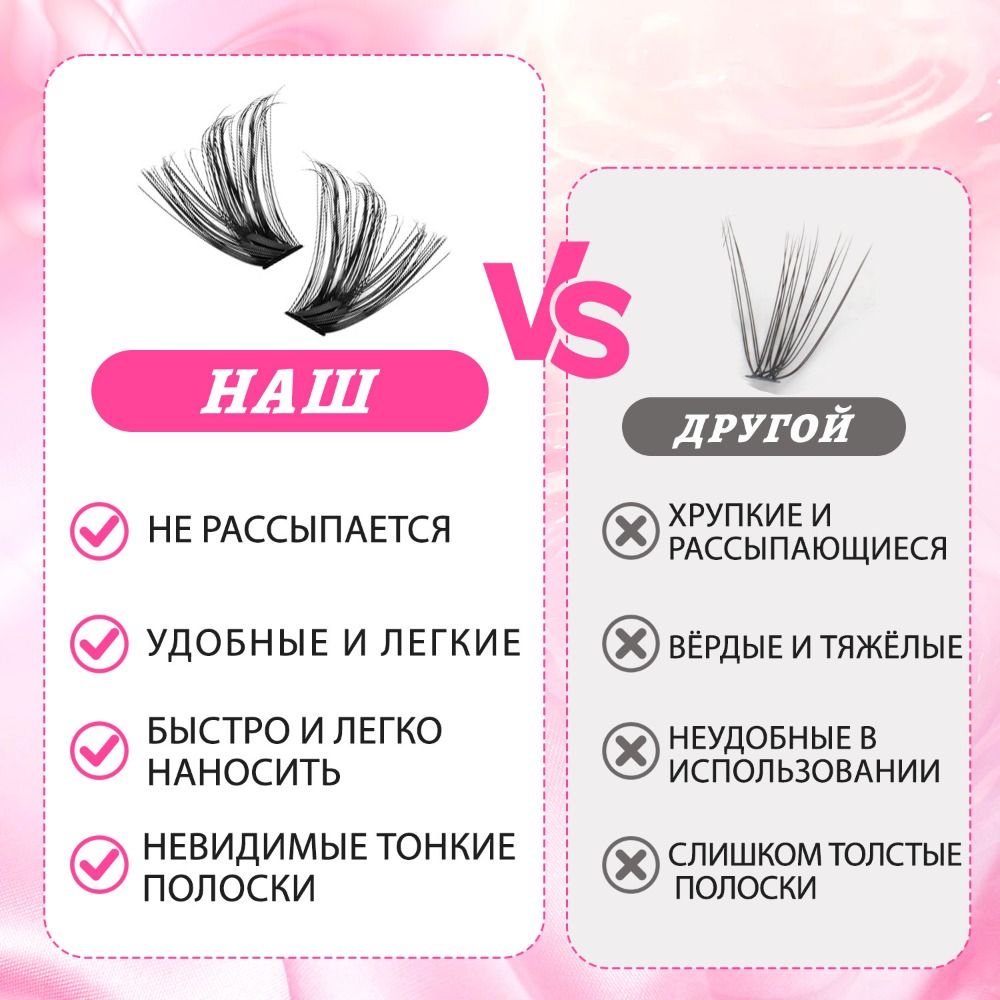 Eyelash Extension Natural Look - Naturalne rzęsy na sztyfcie, styl wispy,