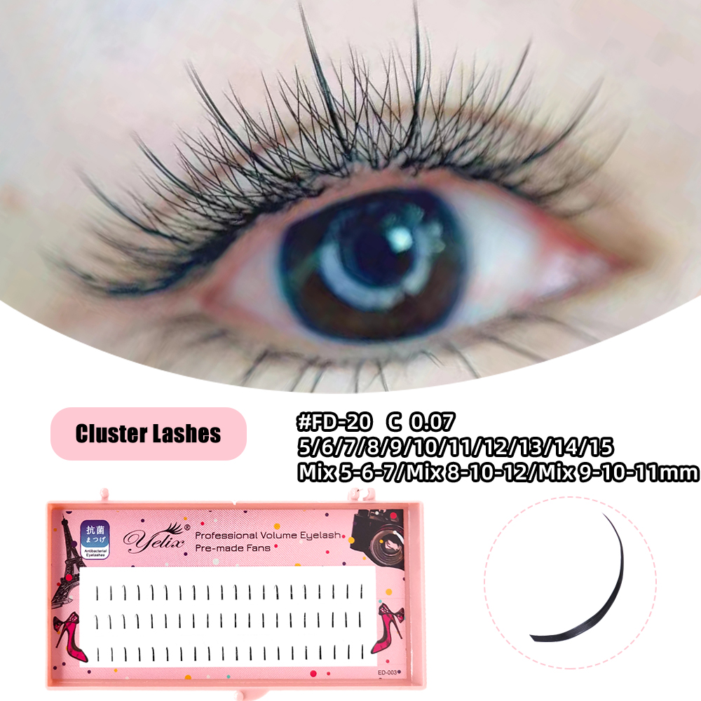 Yelix Naturalne Miękkie Pojedy – Eyelash Extension Natural Look recenzja i cena
