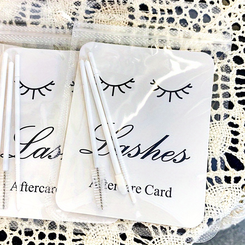 12 sztuk zestawów do pielęgnac – Eyelash Extension Logo recenzja i cena