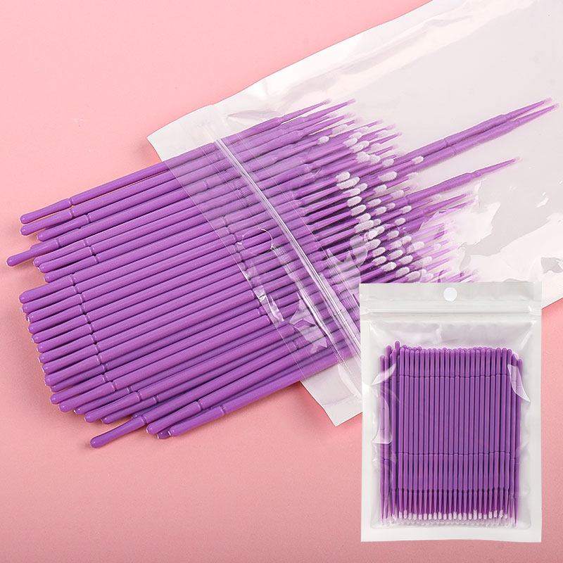 100 SZT./Worek Bambusowe Patyc – Eyelash Extension Examples recenzja i cena