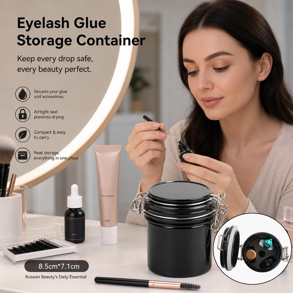 Pojemnik na klej do rzęs, szcz – Eyelash Extension Examples recenzja i cena