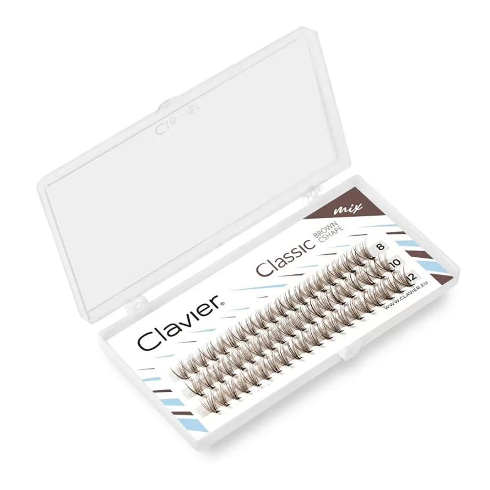 Clavier Classic Brown Eyelashe – Eyelash Extensions Classic recenzja i cena