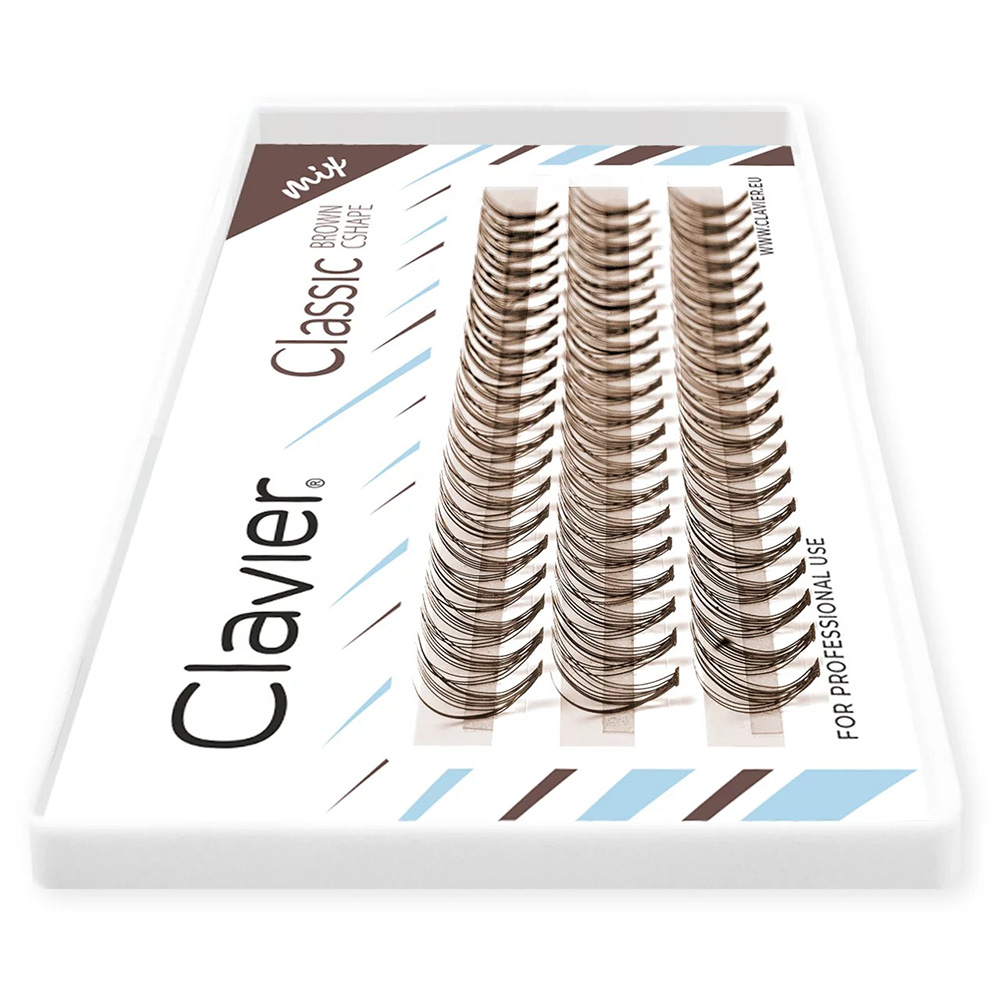 Clavier Classic Brown Eyelashe – Eyelash Extensions Classic recenzja i cena