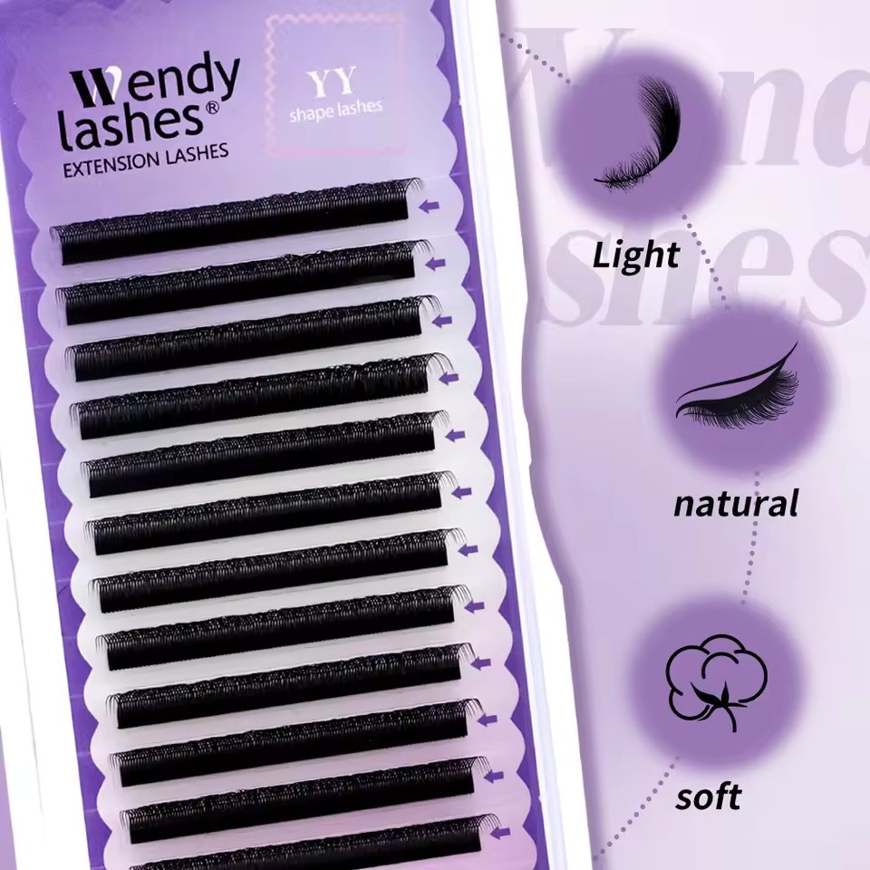 WENDY 2D YY Shape C/D Curl Eya – Eyelash Extension Yy recenzja i cena