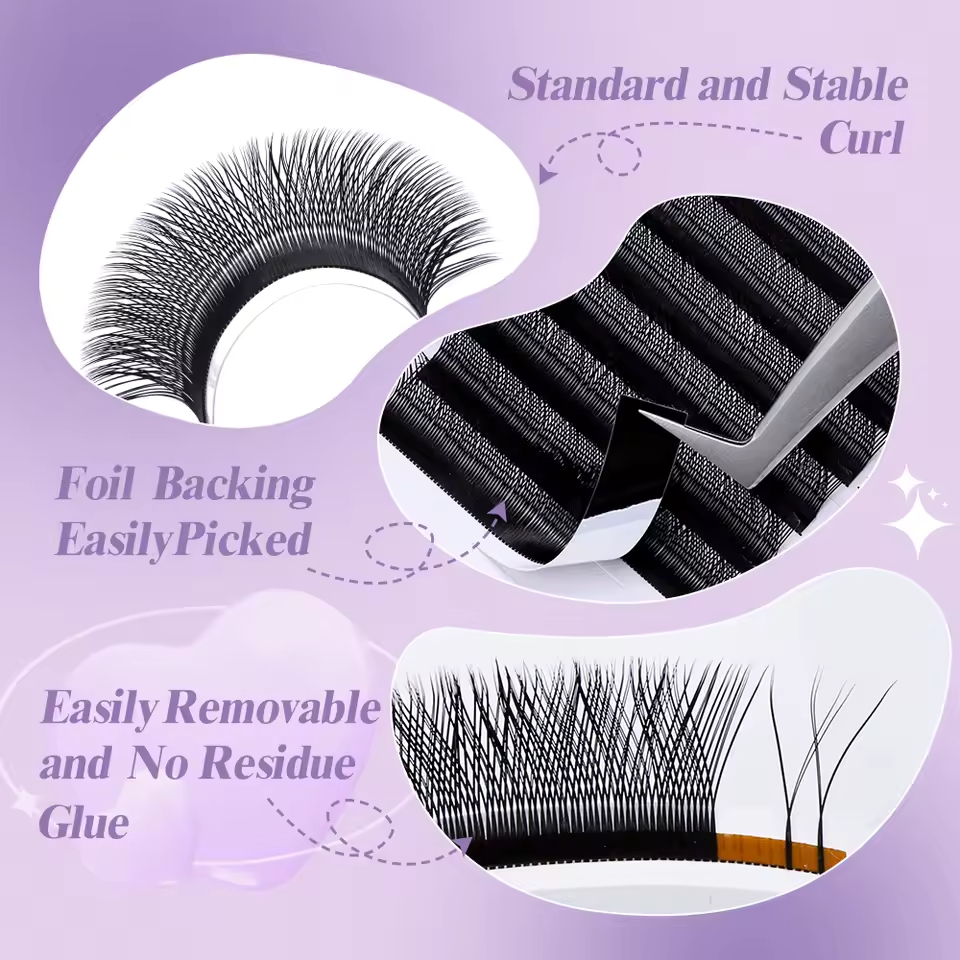 WENDY 2D YY Shape C/D Curl Eya – Eyelash Extension Yy recenzja i cena
