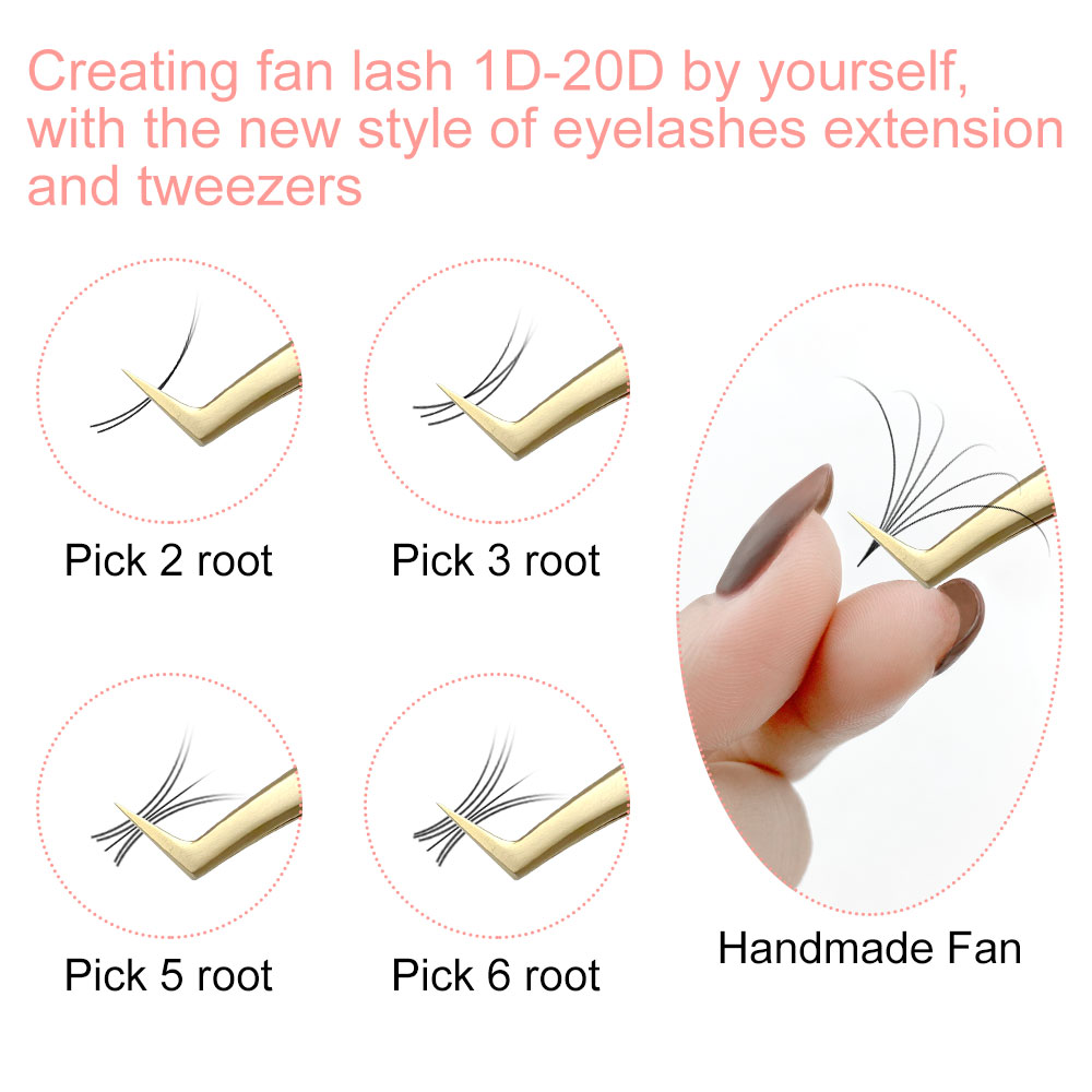 Abonnie 8-18mm Pojedyncze Rzęs – Eyelash Extensions Classic recenzja i cena