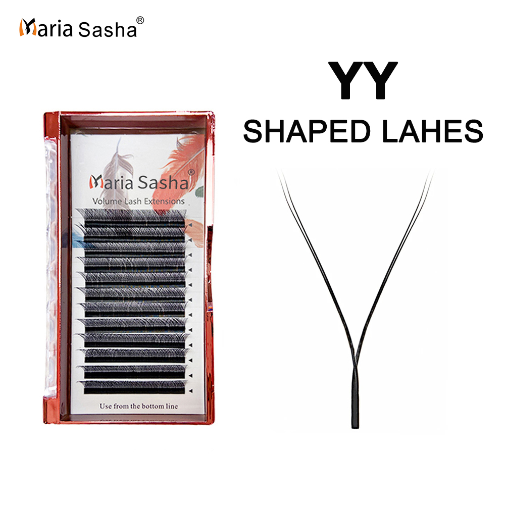 MARIA YY Shaped Eyelashes Clus – Eyelash Extension Yy recenzja i cena