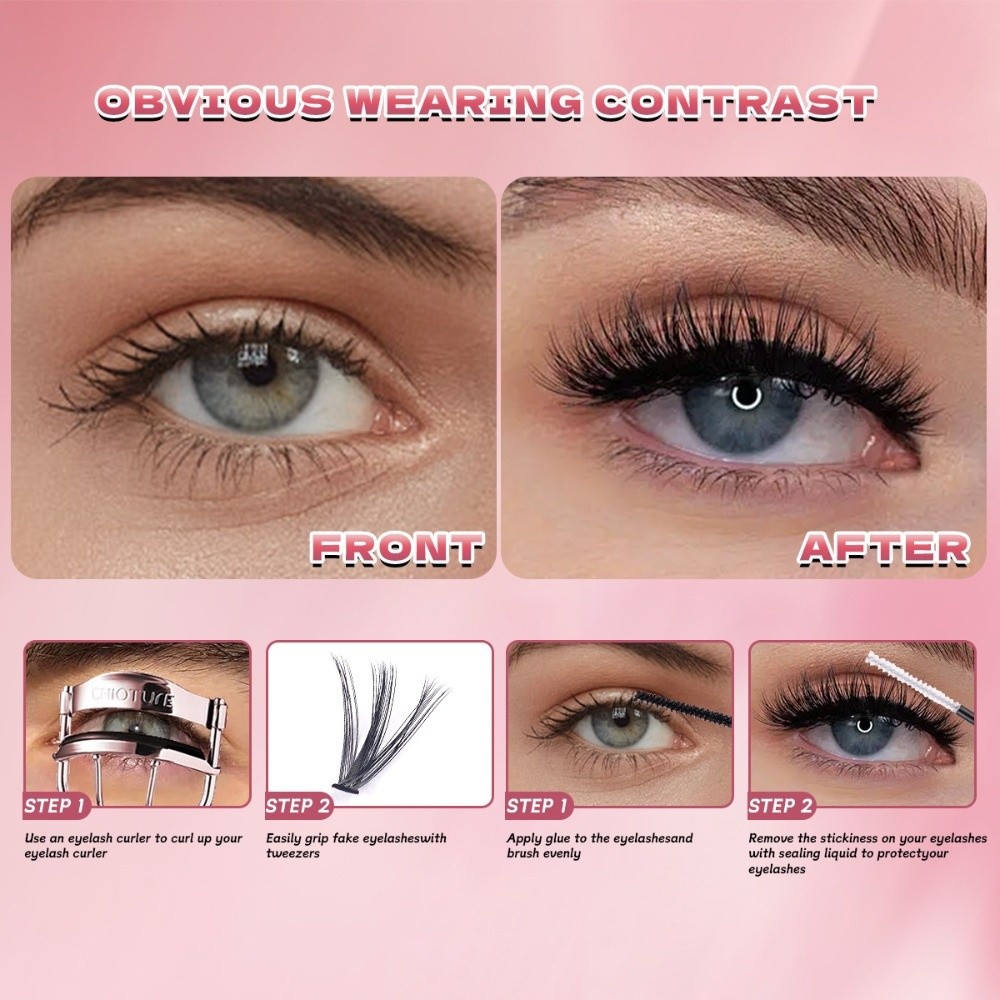 Sztuczne rzęsy o długości 8-16 – Eyelash Extension Natural Look recenzja i cena