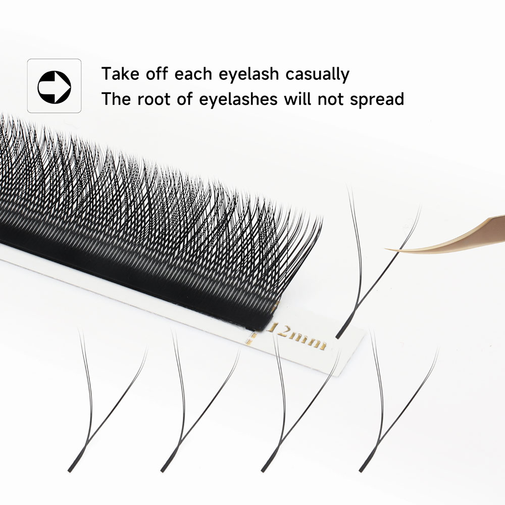 XIUSUZAKI W Shaped Lashes Bloo – Eyelash Extension Yy recenzja i cena
